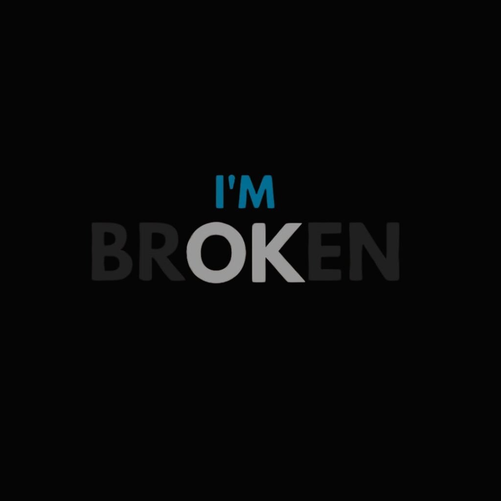 Broke heart DP for Instagram