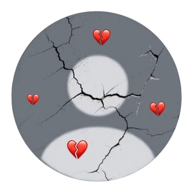  Broke heart DP for WhatsApp