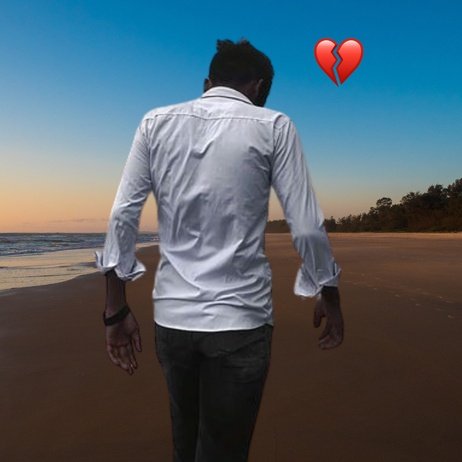 Broke heart DP for WhatsApp