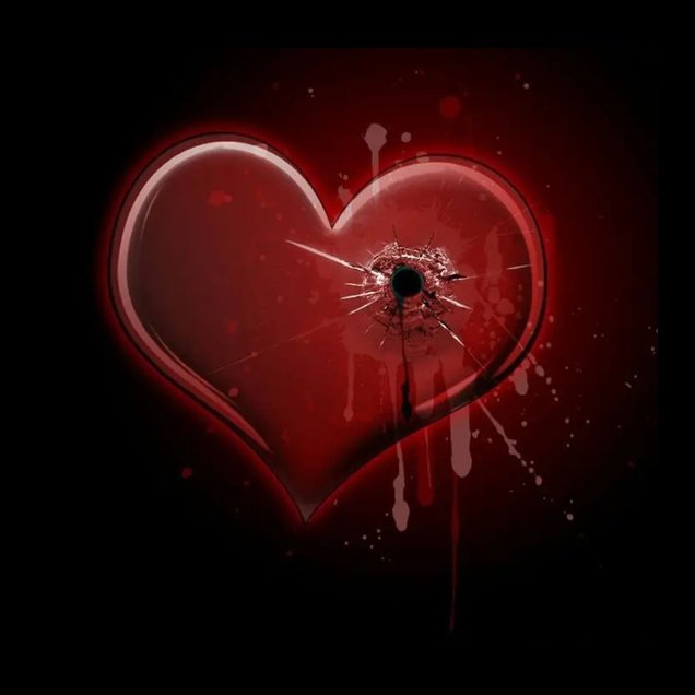 Broke heart DP for Instagram