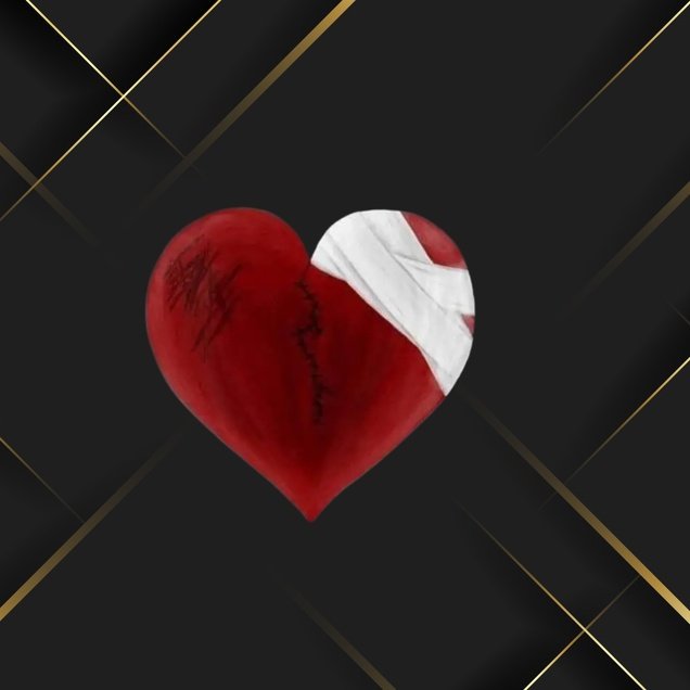 Broke heart DP for Instagram