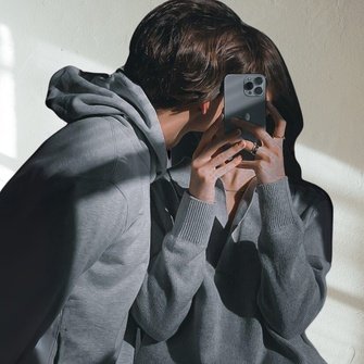 Instagram Cute couple DP for Facebook