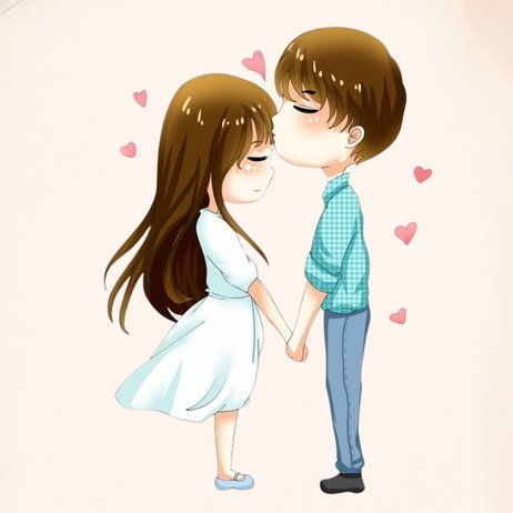 Instagram Cute couple DP for Facebook