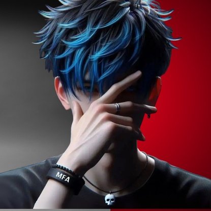 Hidden Face DP for boy for WhatsApp