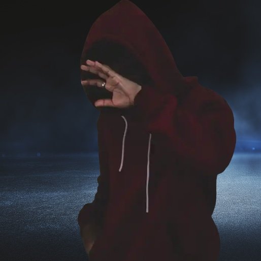 Hidden Face DP for boy for Instagram