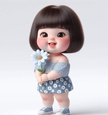 Instagram cartoon DP for girls pics