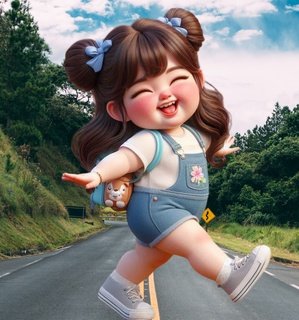 Instagram cartoon DP for girls