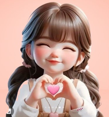 Instagram cartoon DP for girls