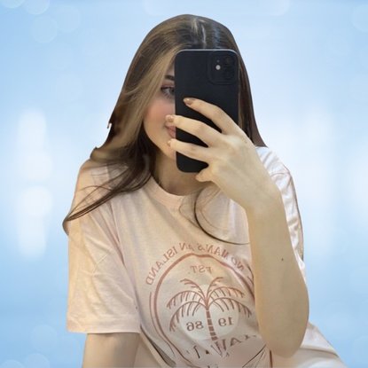 Mirror selfie DP for WhatsApp
