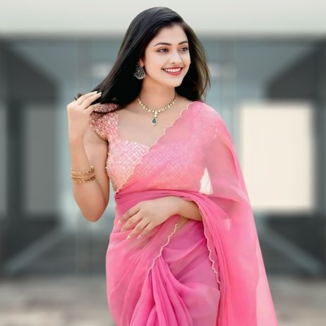 Saree girl DP for WhatsApp