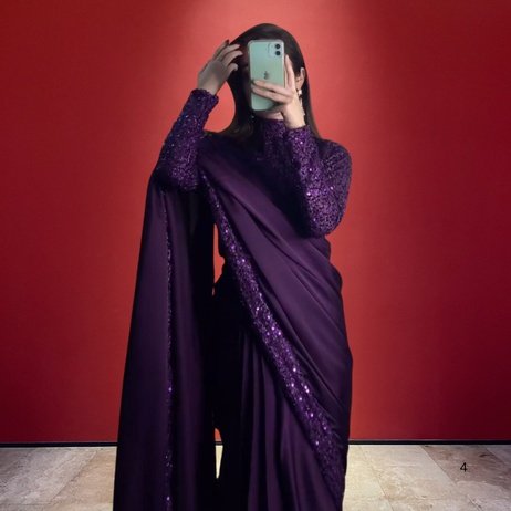 Saree girl DP for WhatsApp