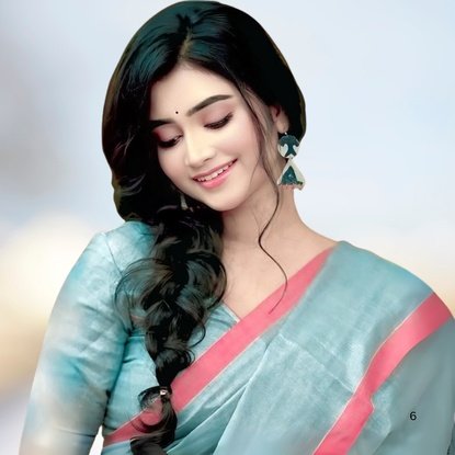 Saree girl DP for WhatsApp