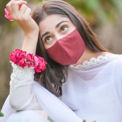  Mask girl DP Pics