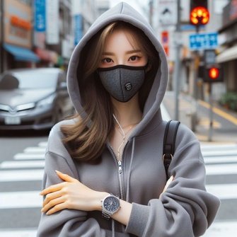 Mask girl DP