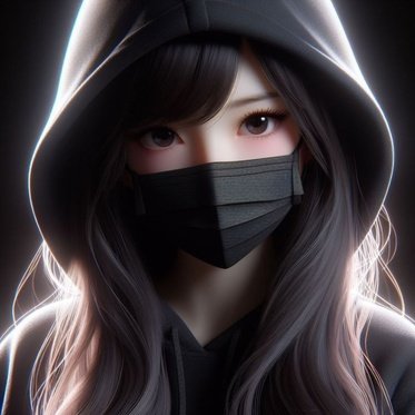 Mask girl DP Photos