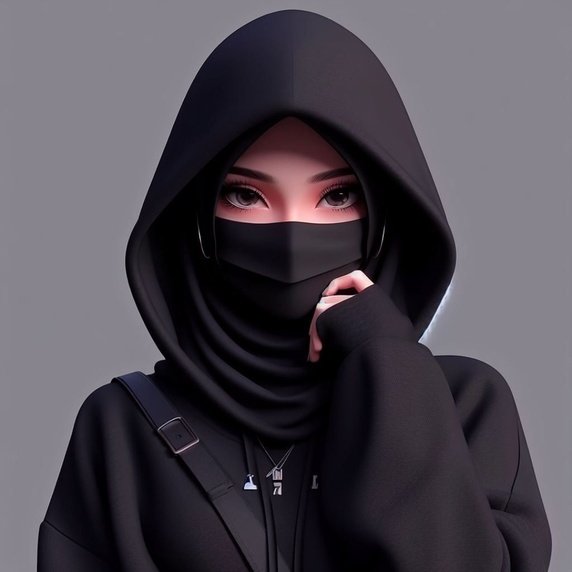 Mask girl DP Photos