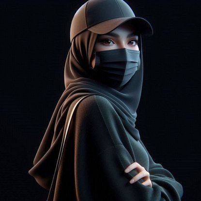 Mask girl DP Photos