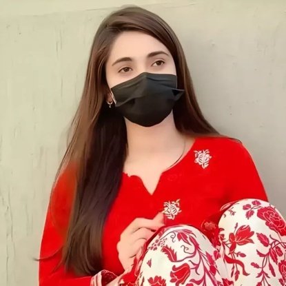 Mask girl DP Photos