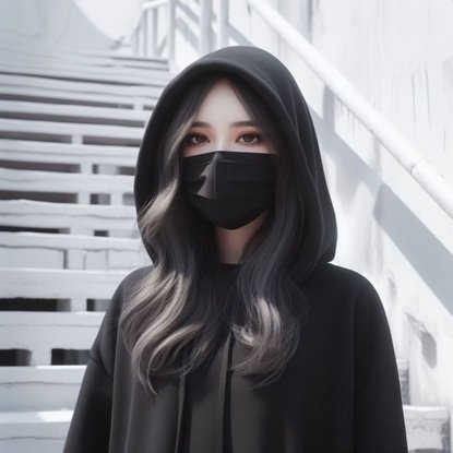 Mask girl DP