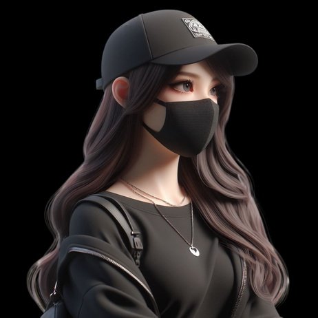  Mask girl DP for Instaram
