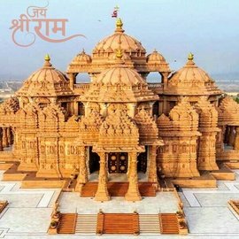 Ram mandir wallpaper for WhatsApp