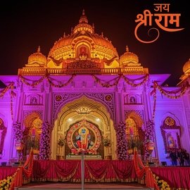 Ram mandir wallpaper for WhatsApp