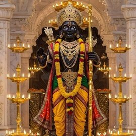 Ram mandir wallpaper for Facebook