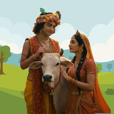 Radha krishna DP for Instagram