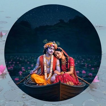 Radha krishna DP for Instagram