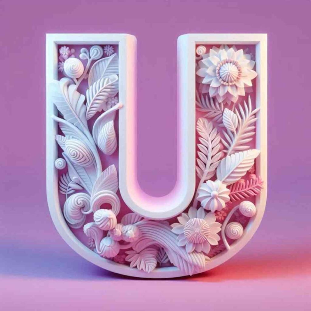 U name DP for WhatsApp